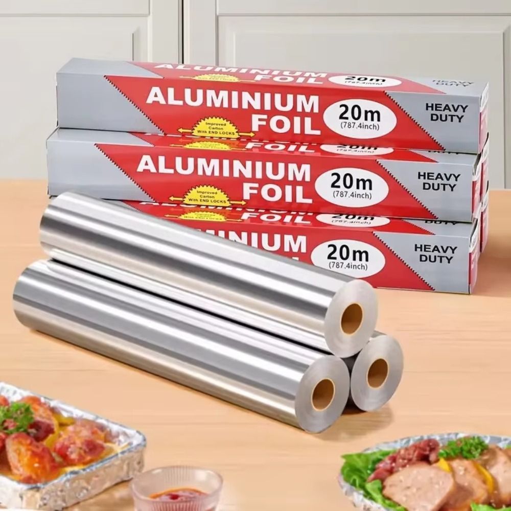 Kitchen Roll Baking - Papier d'aluminium jetable pour cuisine, cuisson,