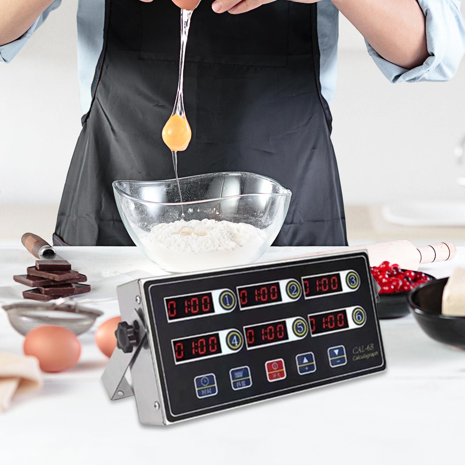 Kitchen Set Bakery - Minuteur de cuisine LED multicanal programmable,