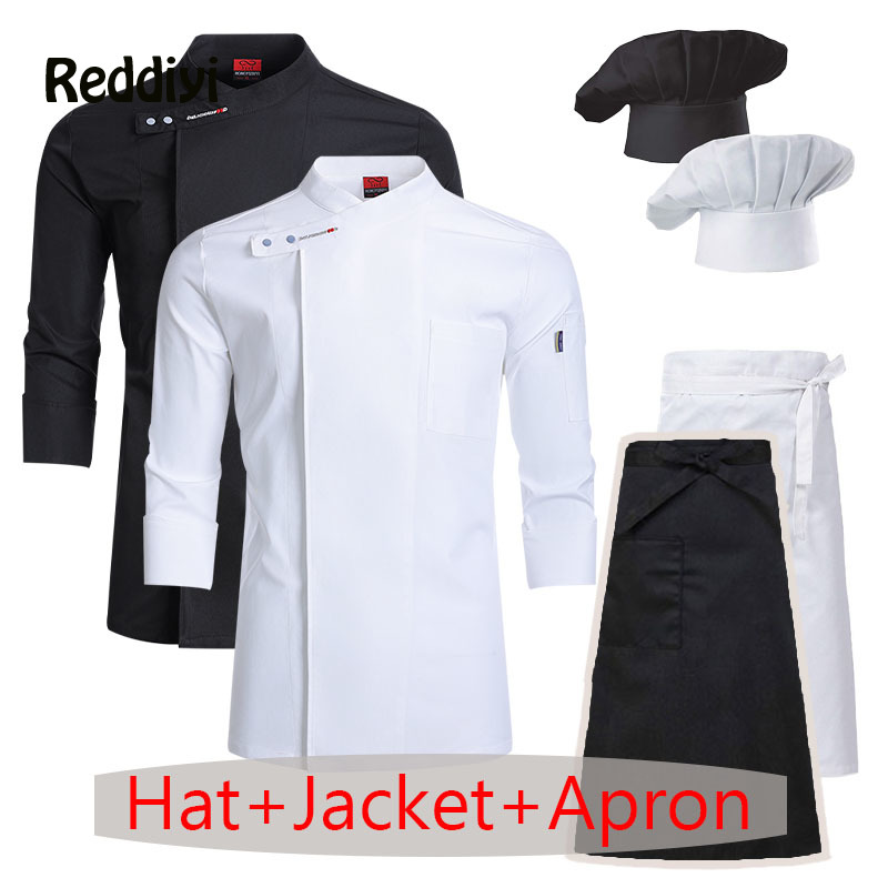 Kitchen Set Bakery - Uniforme de Chef, ensemble de 3