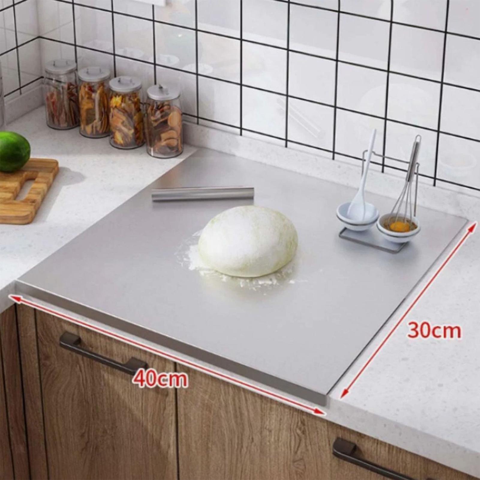 Kitchen For Baking - Planche à découper en acier inoxydable