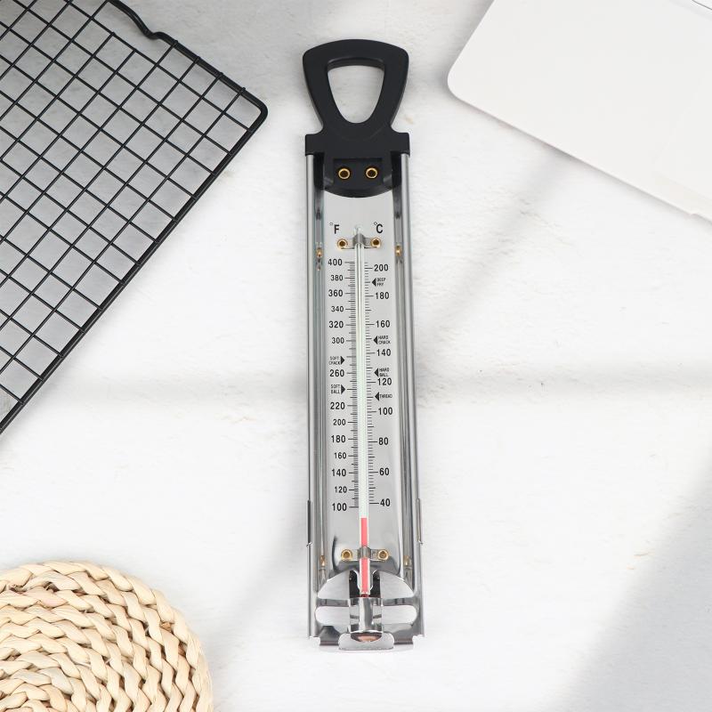 Baking Kitchen Design - Thermomètre à sonde longue en acier