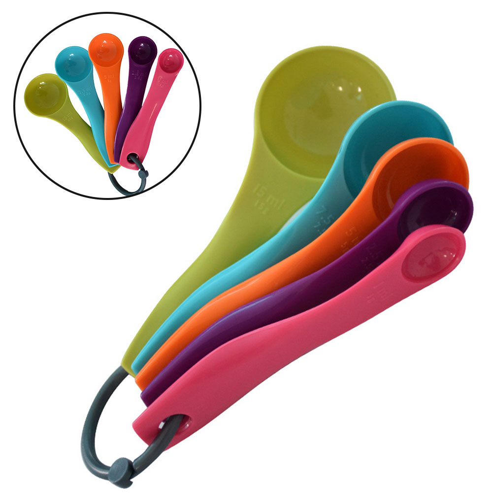 Kitchen Baking Utensils - Cuillères à huile de sel colorées