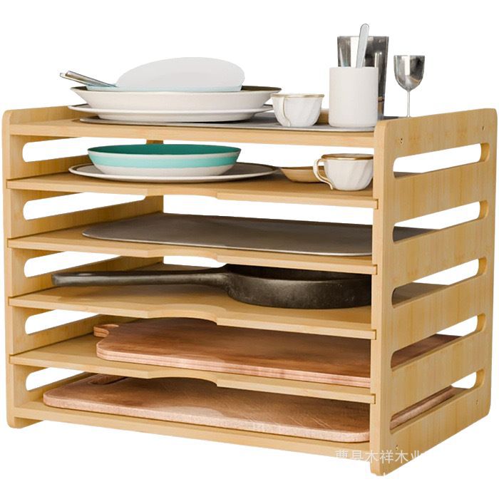 Kitchen Cabinet Baking Organizer - Étagère de rangement de cuisine en