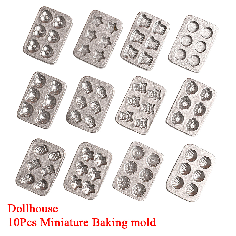 Kitchen For Baking - 10 pièces maison de poupée Miniature