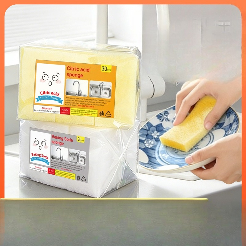 Kitchen Baking Soda - Éponges à vaisselle et lingettes nettoyantes