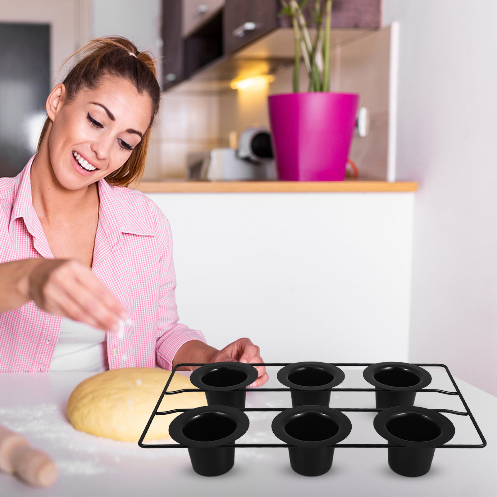 Moule à muffins antiadhésif en - Muffin Tin Nonstick avis et prix
