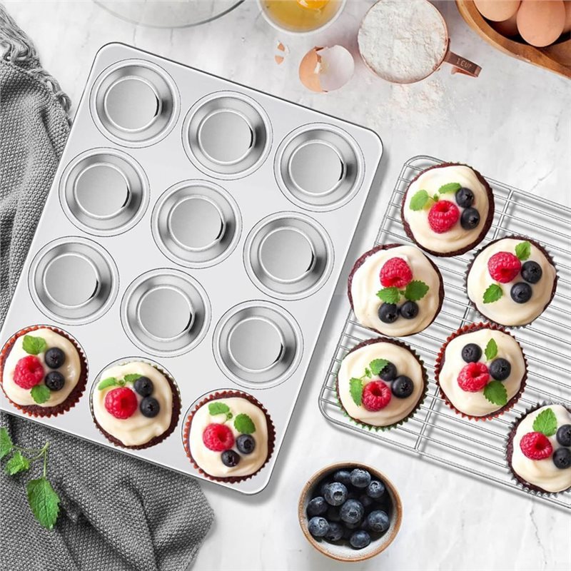 Moule à muffins ABGH, moule à  - Muffin Tin Nonstick avis et prix