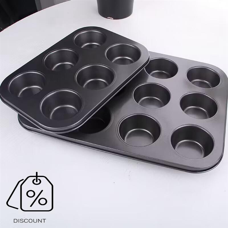 Paquet de 3 poêles à muffins a - Muffin Tin Nonstick avis et prix