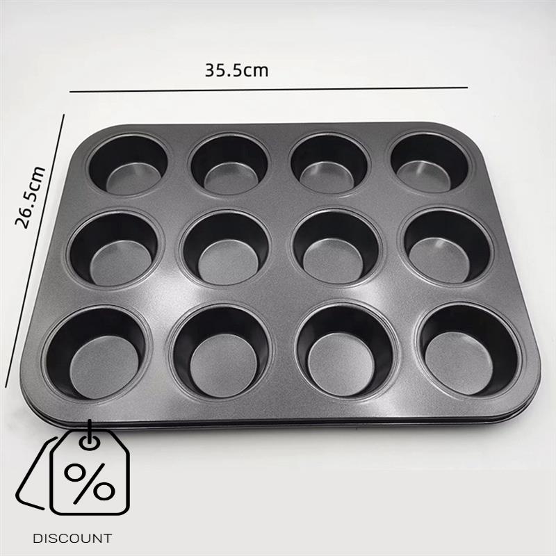 Paquet de 3 poêles à muffins a - Muffin Tin Nonstick avis et prix