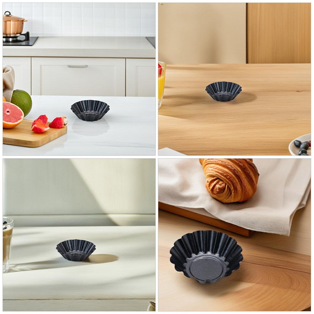 12 moules à tarte en forme de  - Muffin Tin Nonstick avis et prix