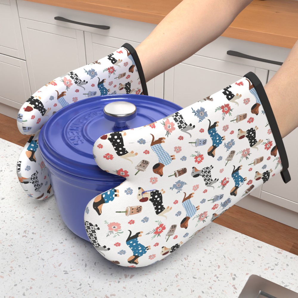 2 paires de gants de four avec - Baking Kitchen Design avis et prix