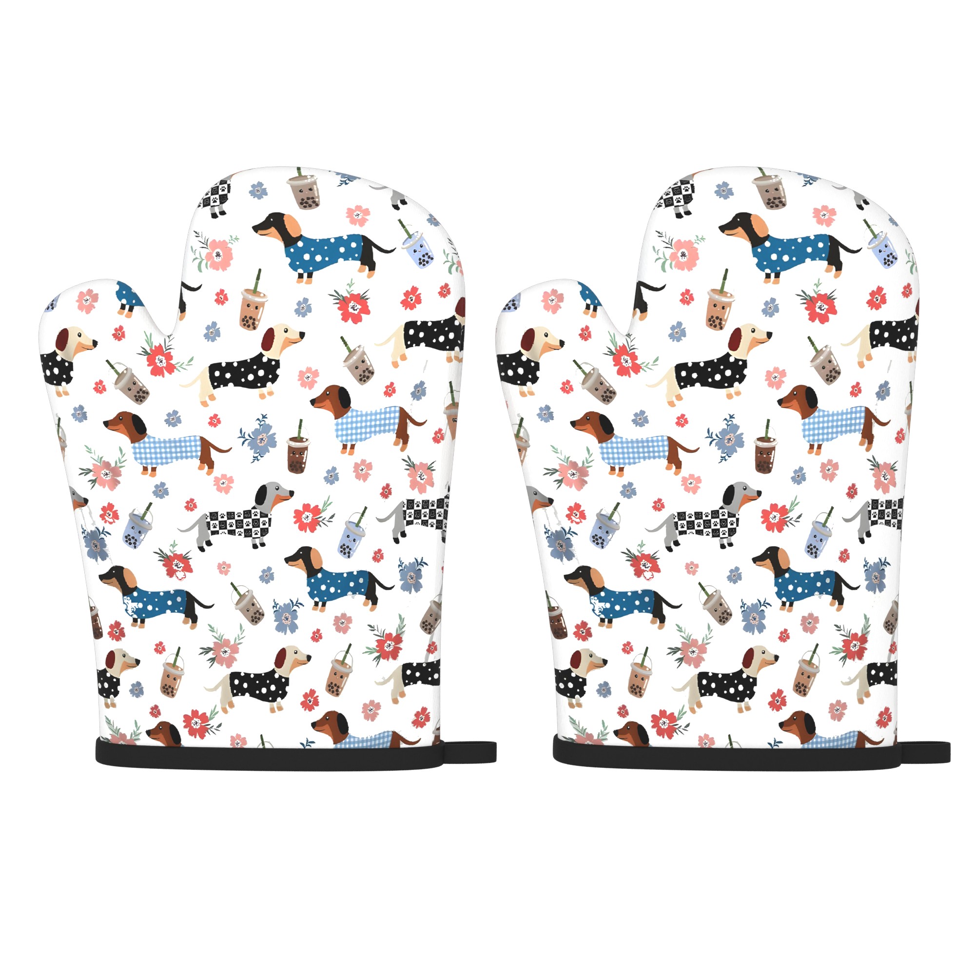 2 paires de gants de four avec - Baking Kitchen Design avis et prix