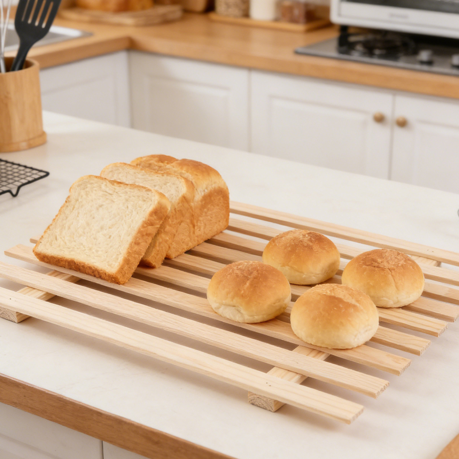 Ensemble de 3 caisses en bois  - Kitchen Baking Pantry avis et prix