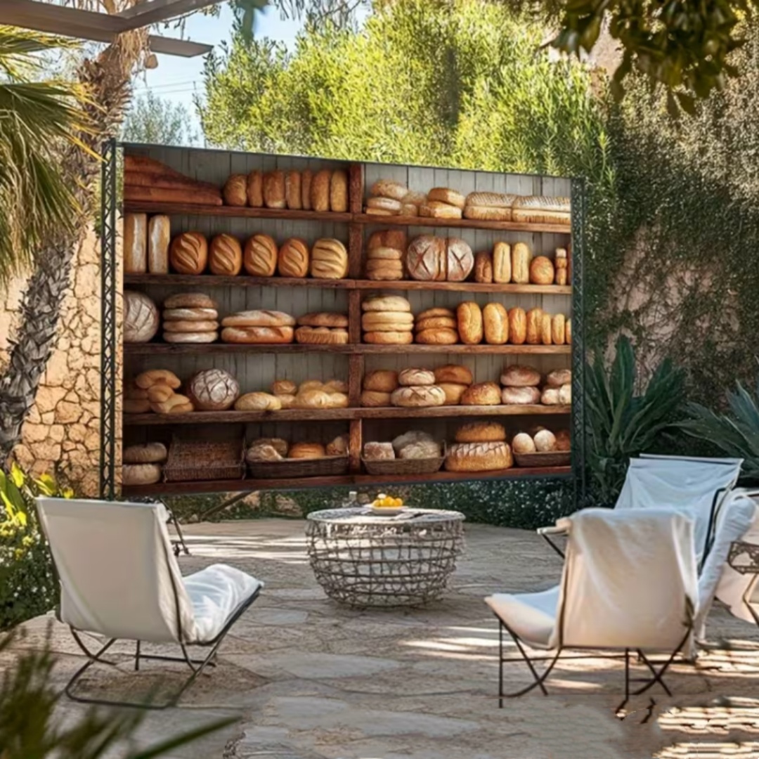 Bannière de décoration de fête - Kitchen Baking Background avis et prix