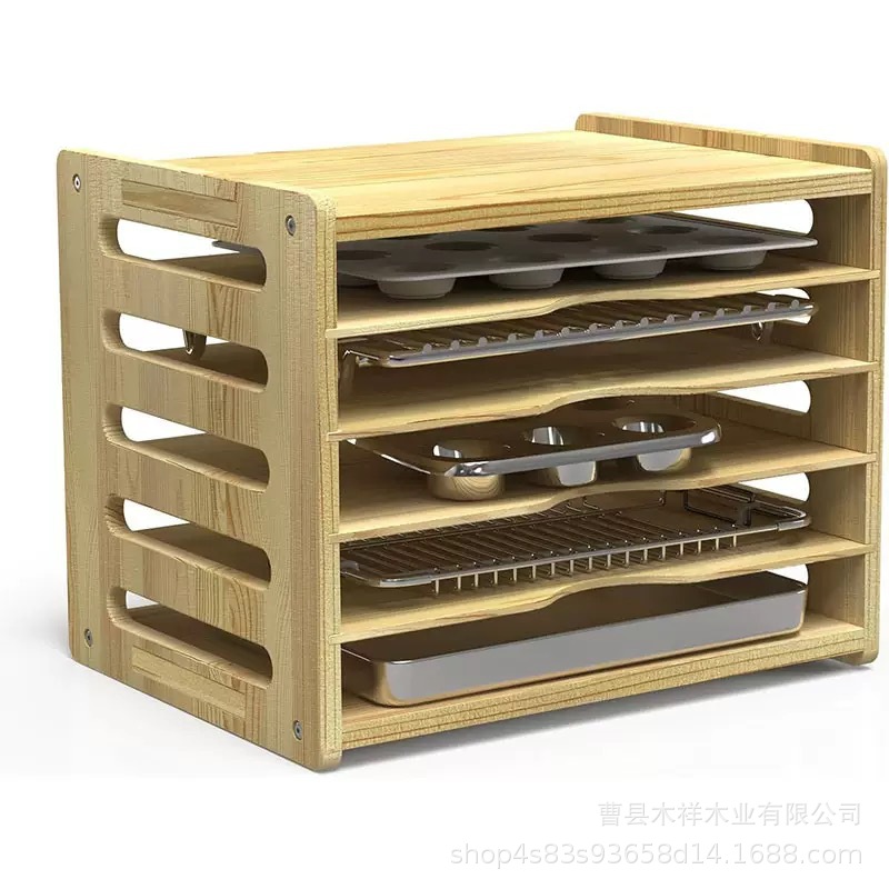 Étagère de rangement de cuisin - Kitchen Cabinet Baking Organizer avis et prix
