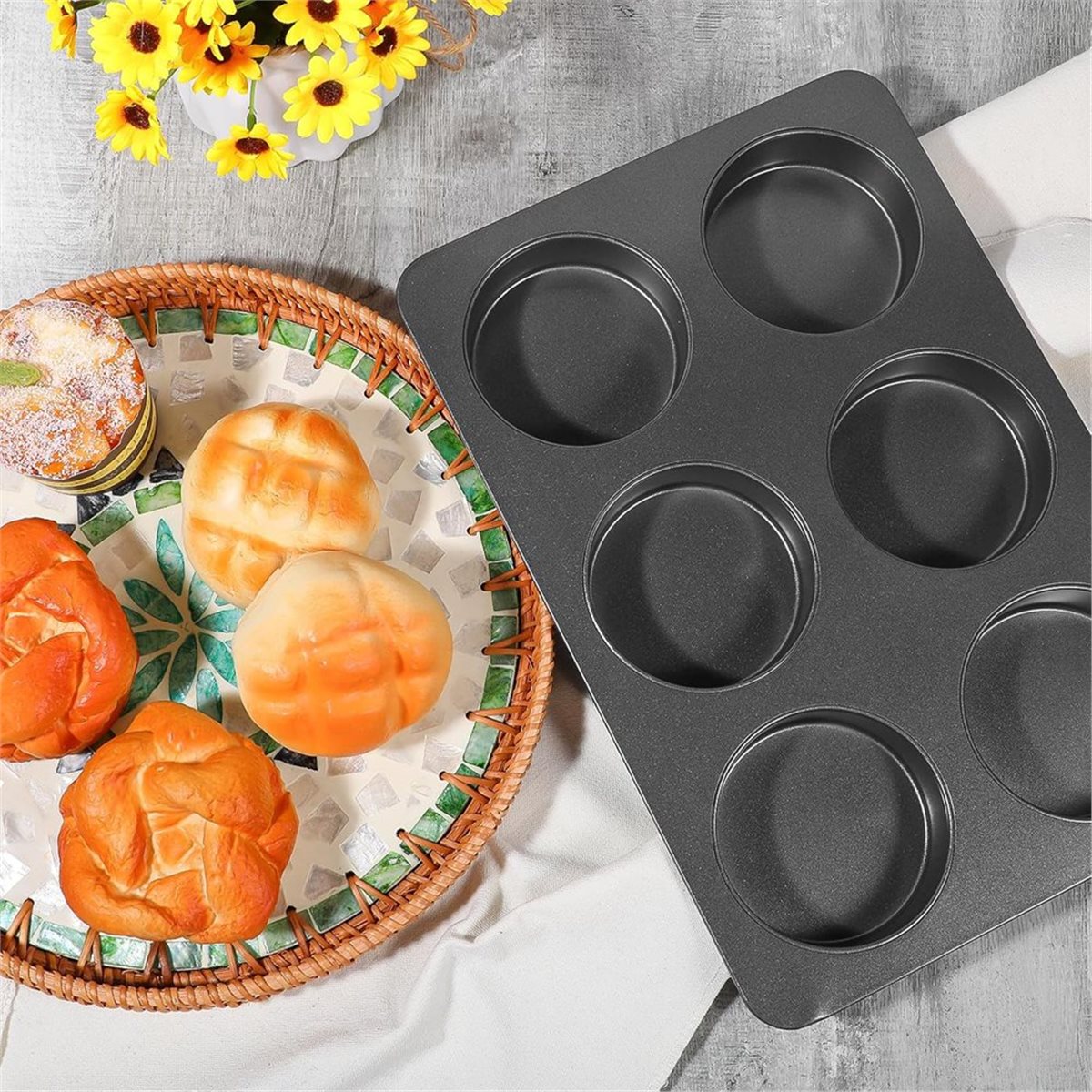 Nouvelle plaque de cuisson ant - Muffin Tin Nonstick avis et prix