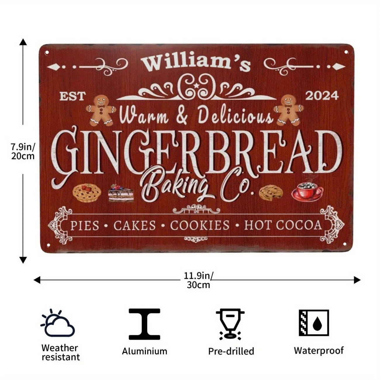 Panneau de cuisson personnalis - Kitchen For Baking avis et prix