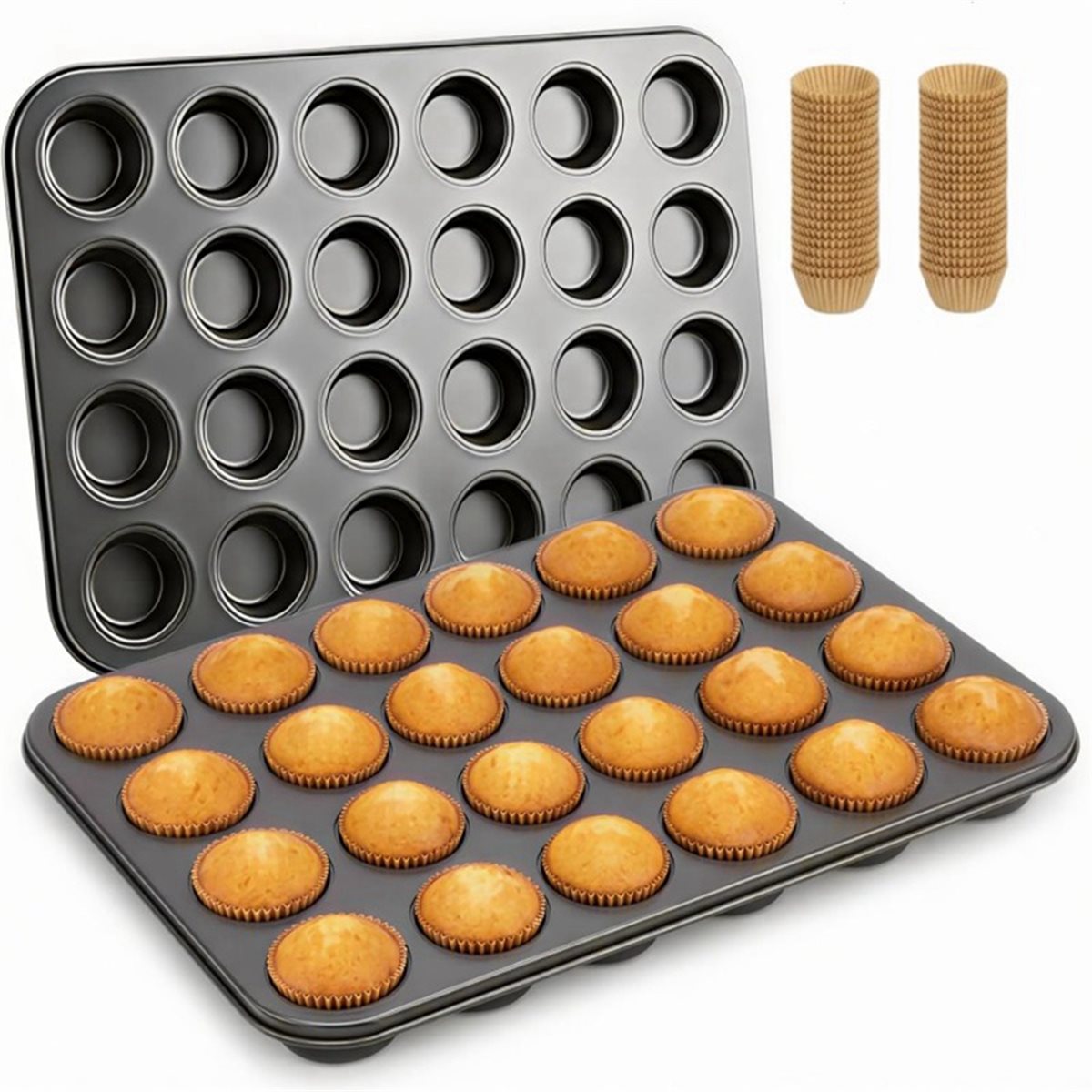 Moule à mini-muffins avec moul - Muffin Tin Nonstick avis et prix