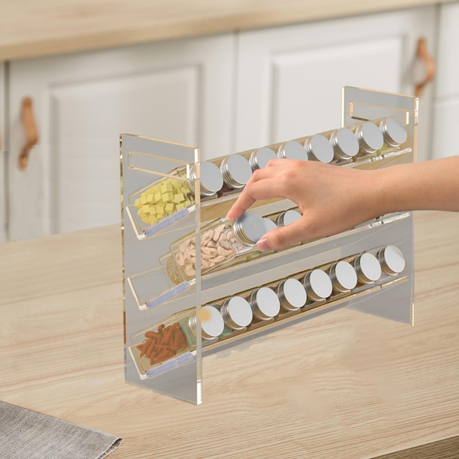 Étagère à épices en acrylique, - Kitchen Baking Pantry avis et prix