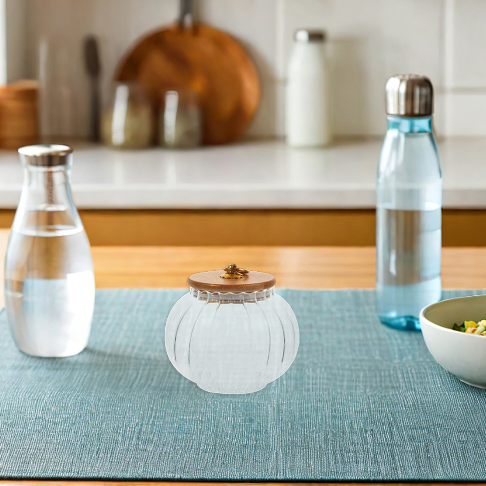 Lot de 2 pots en verre transpa - Kitchen Baking Pantry avis et prix